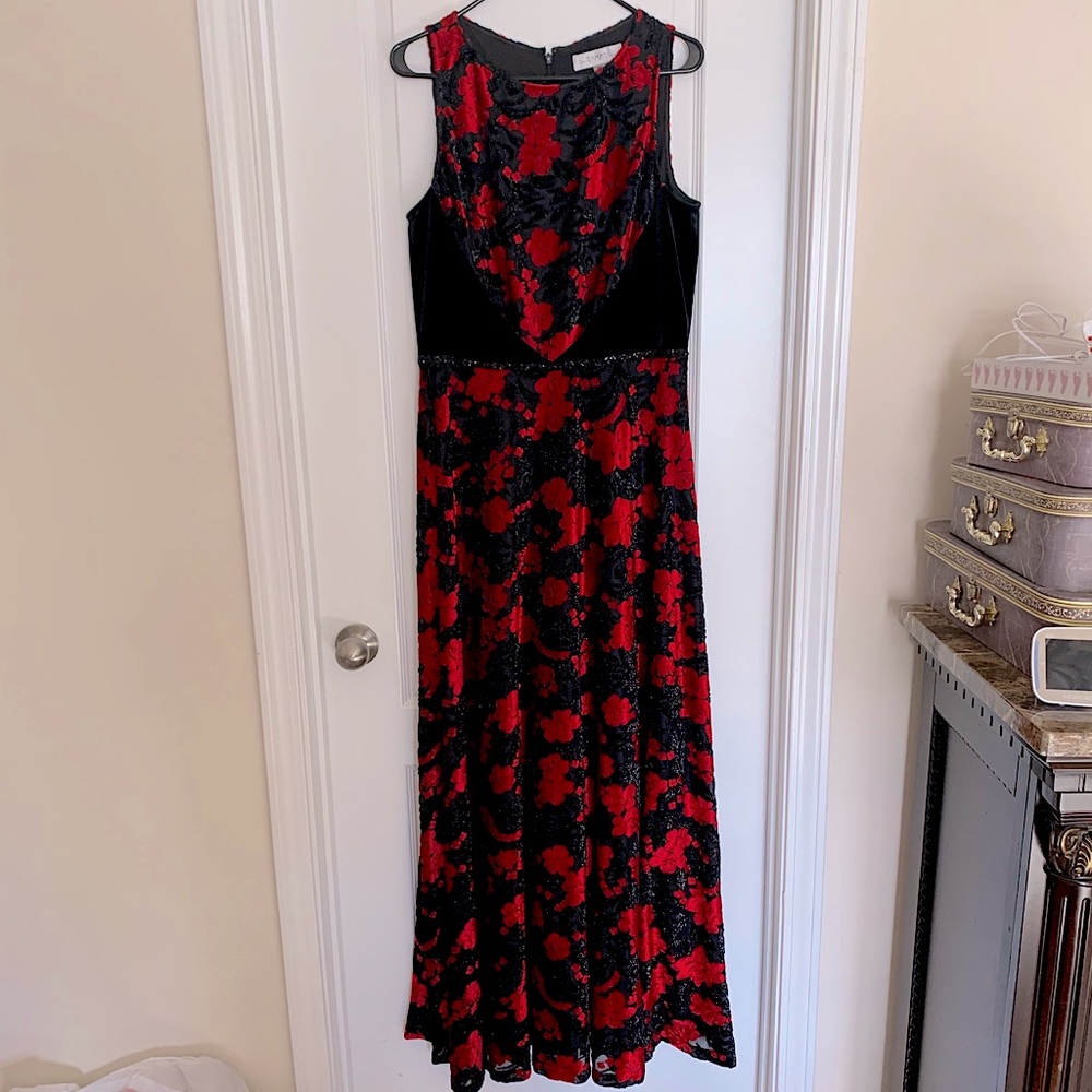 Beautiful Tahari long dress brand new without tag